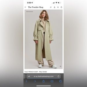 Frankie Shop Trench Coat